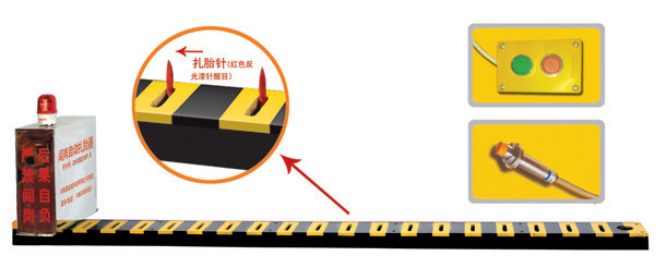 沧州经济开发区V3嵌入式闯岗自动扎胎器/阻车器